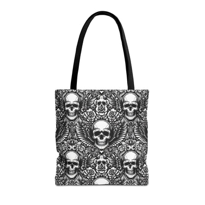 Flying Skulls Tote Bag