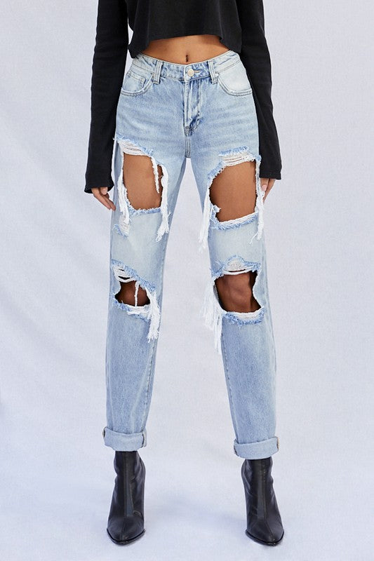 
                  
                    Ripped Baggy Jeans
                  
                