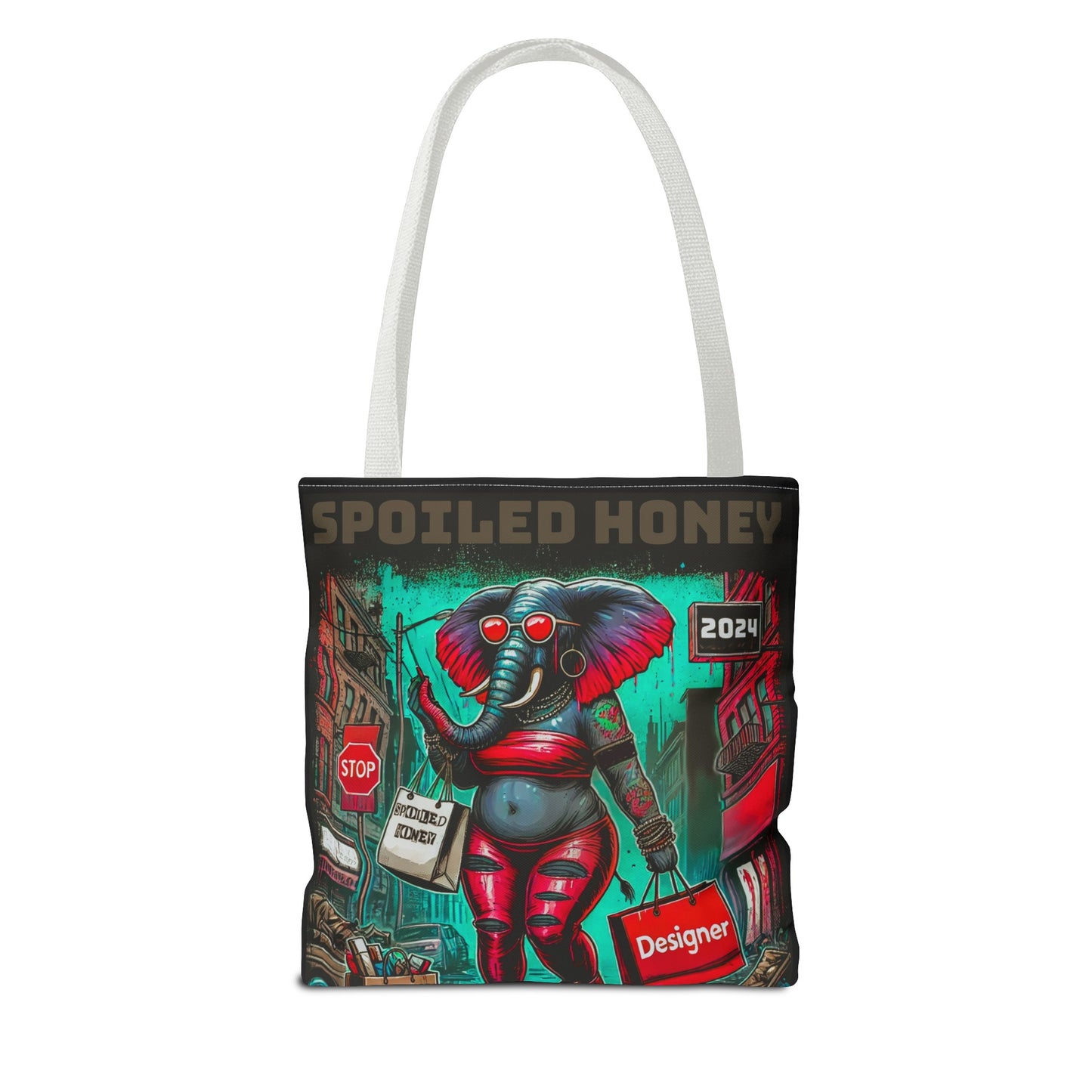 Spoiled Elephant Tote Bag