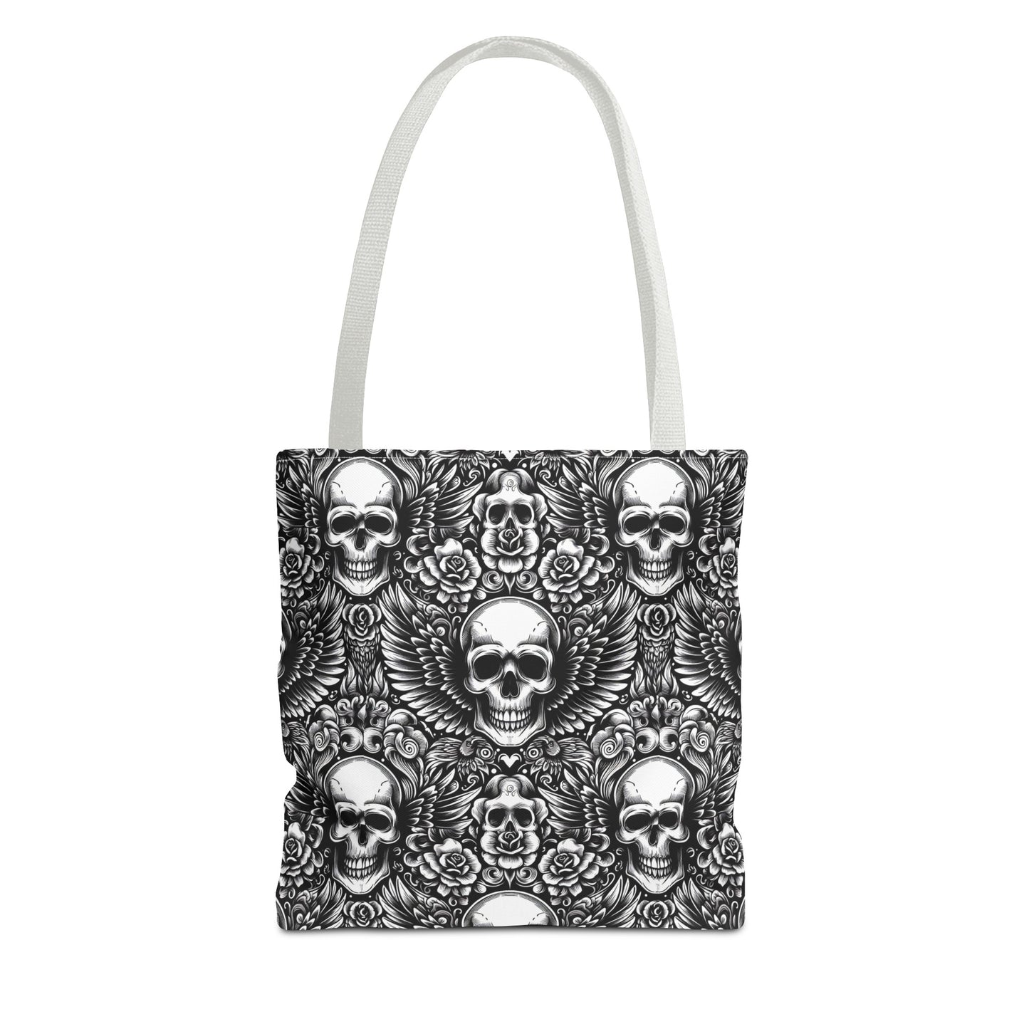 Flying Skulls Tote Bag