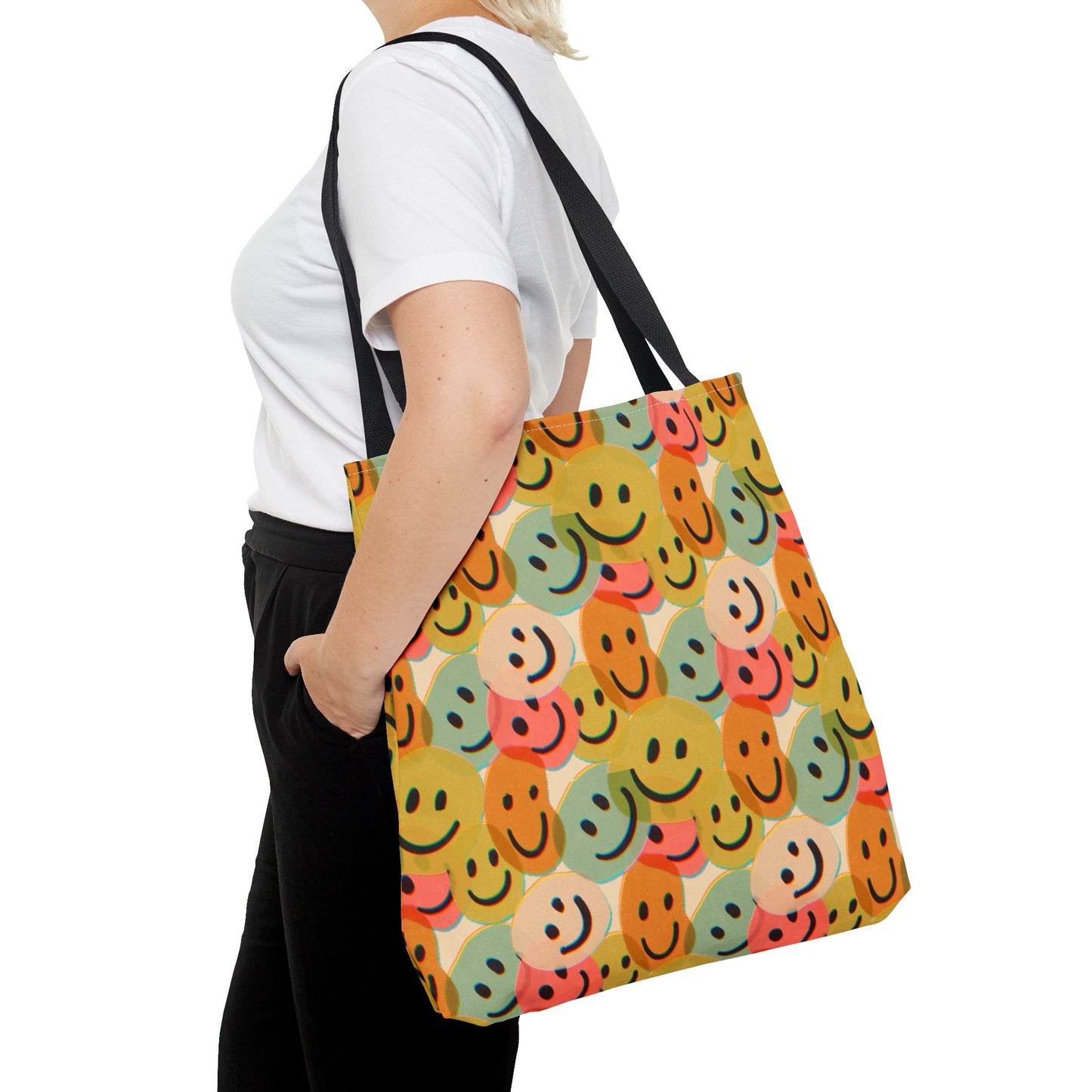 Happy Face Tote Bag