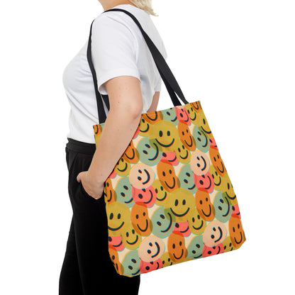 Happy Face Tote Bag