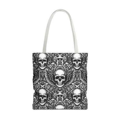 Flying Skulls Tote Bag