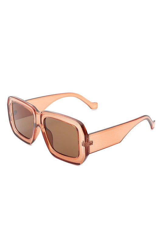 
                  
                    Square Retro Bold Fashion Flat Top Sunglasses
                  
                