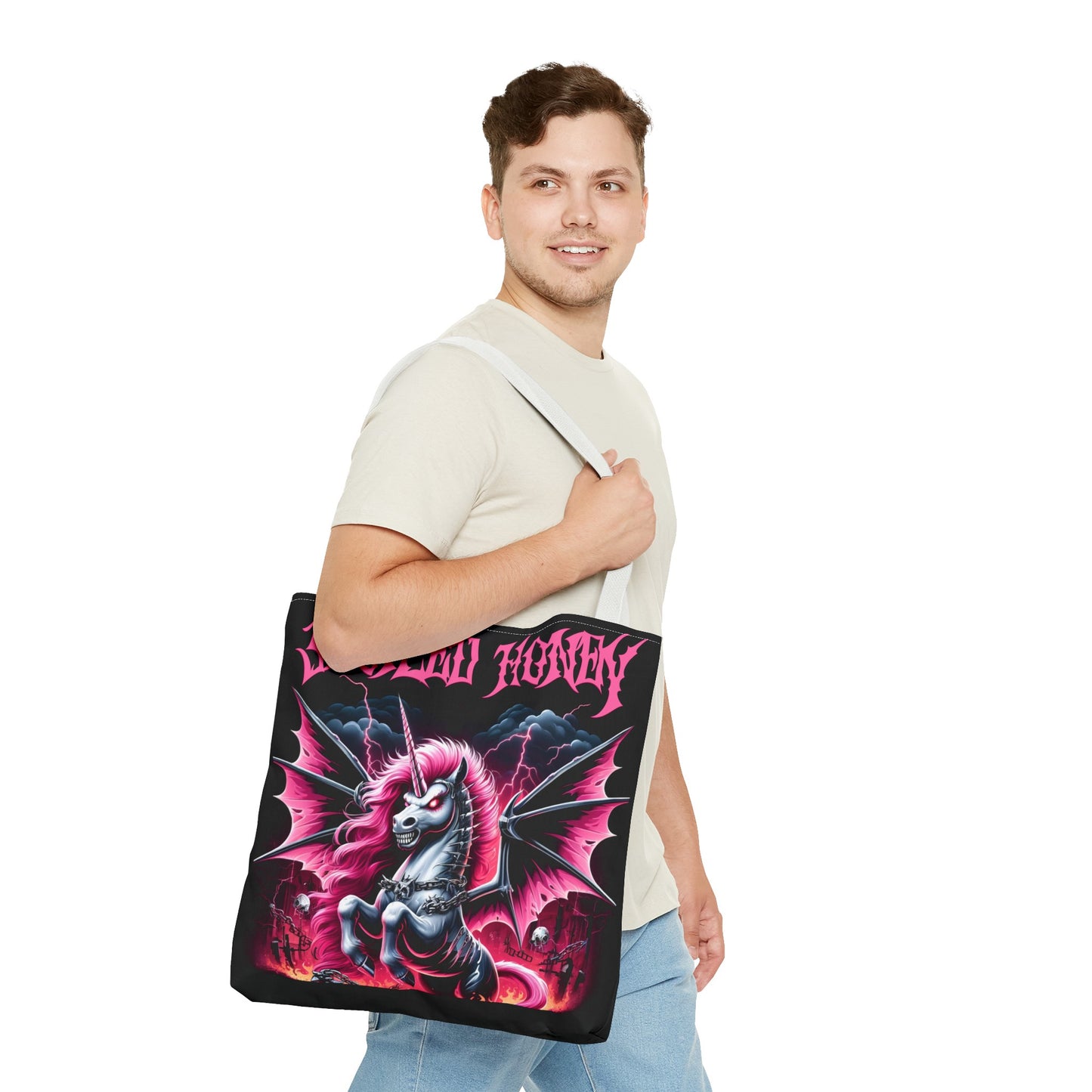 Hardcore Unicorn Tote Bag