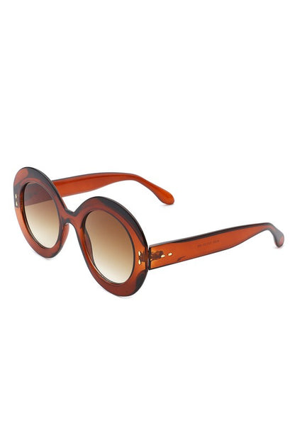 Oversize Round Oval Large Fashion Women Sunglasses