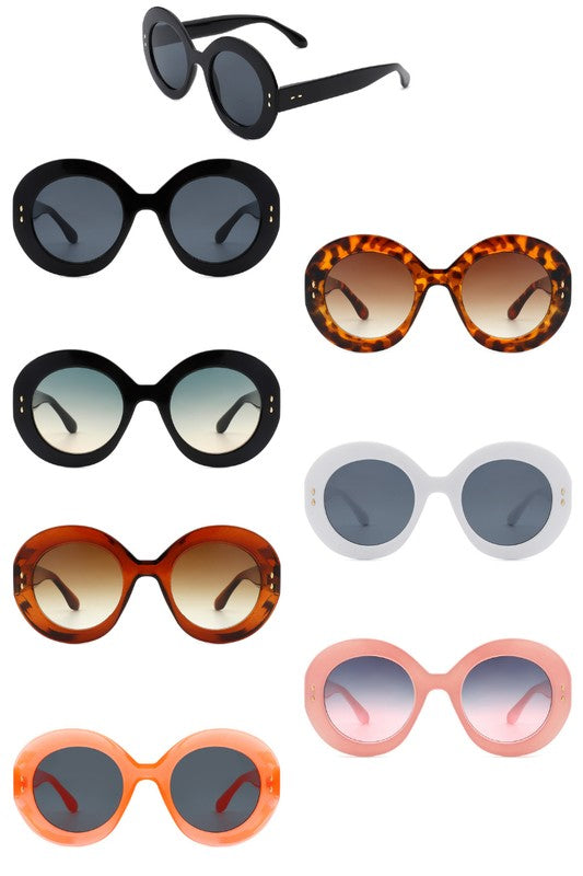 Oversize Round Oval Large Fashion Women Sunglasses