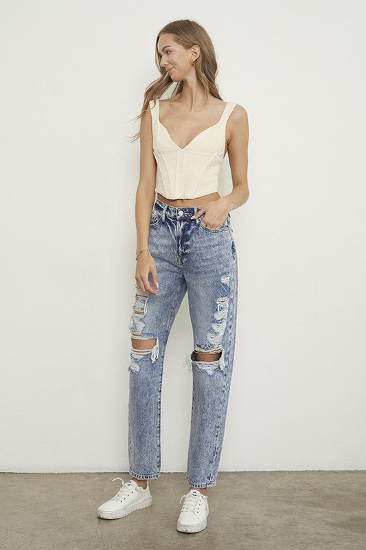 
                  
                    SLIM BOYFRIEND JEANS
                  
                