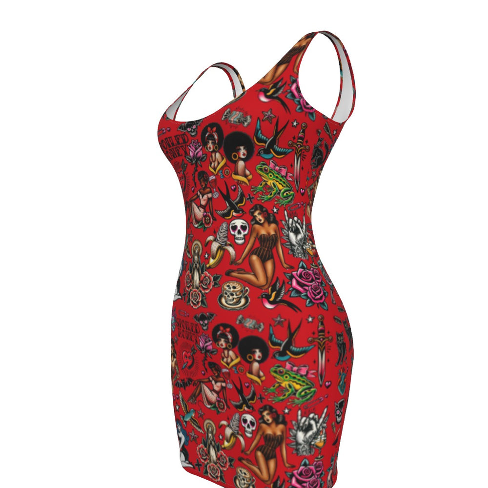 
                  
                    Flash Sheet Bodycon Dress
                  
                