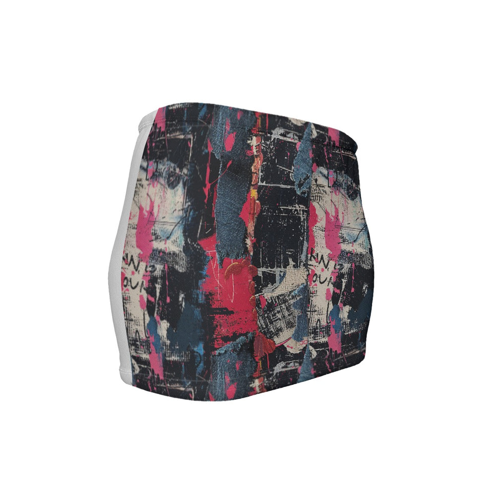 
                  
                    Grunge Slinky Micro Mini Skirt
                  
                