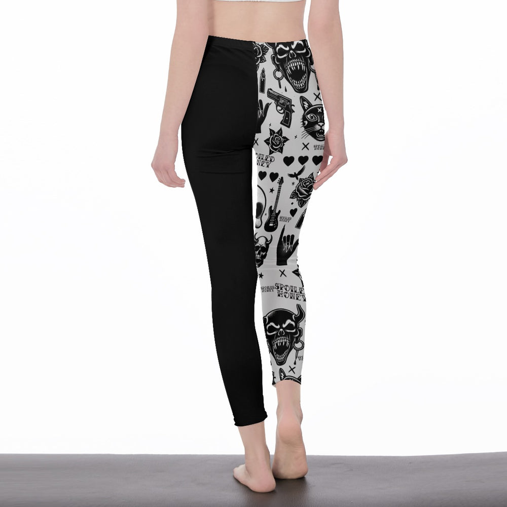 All-Over Print Casual Leggings