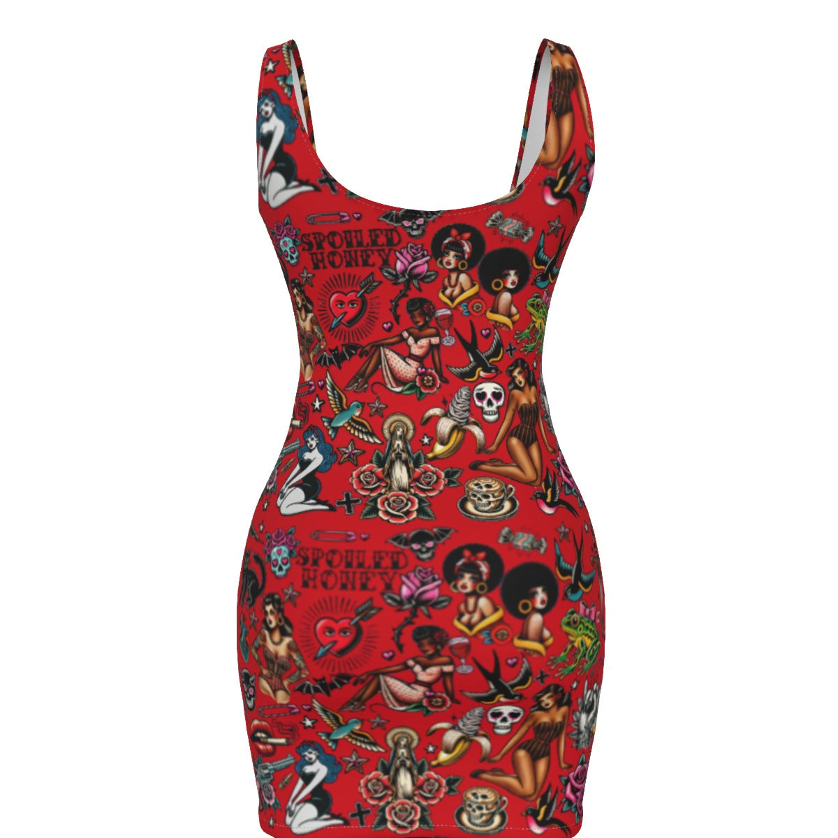 Flash Sheet Bodycon Dress