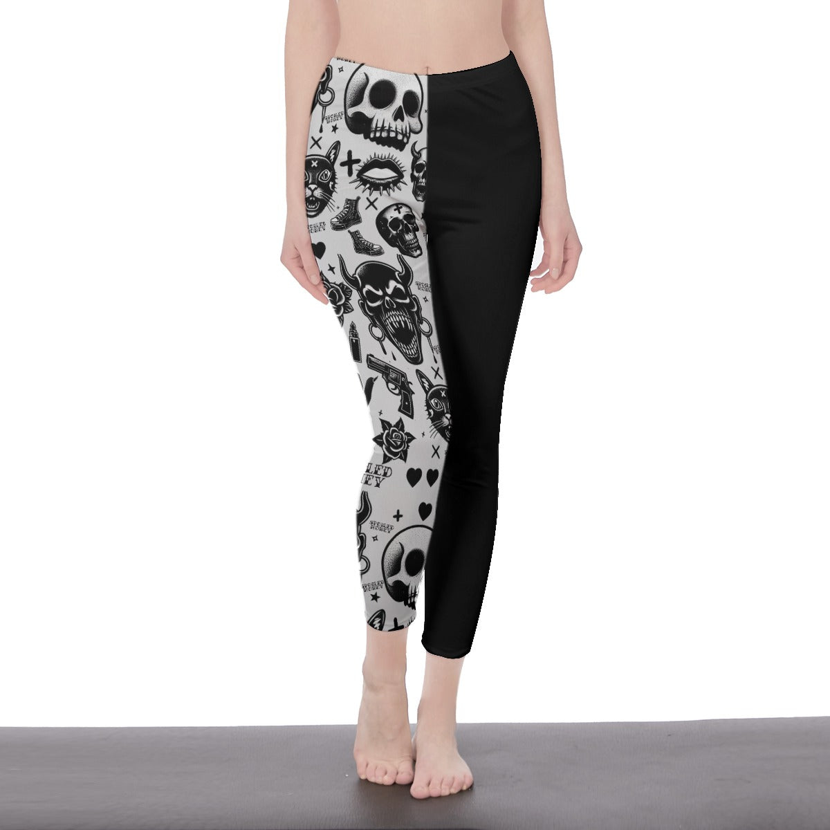 All-Over Print Casual Leggings