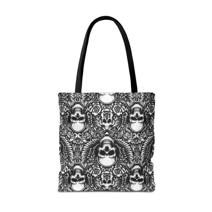 Flying Skulls Tote Bag