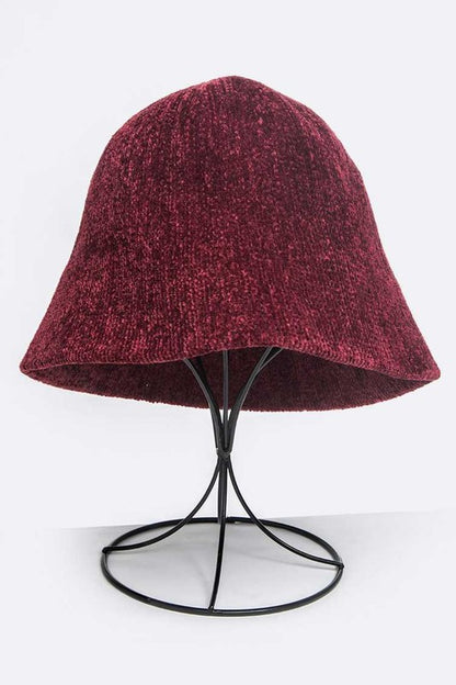 Chenille Lux Bucket Hat