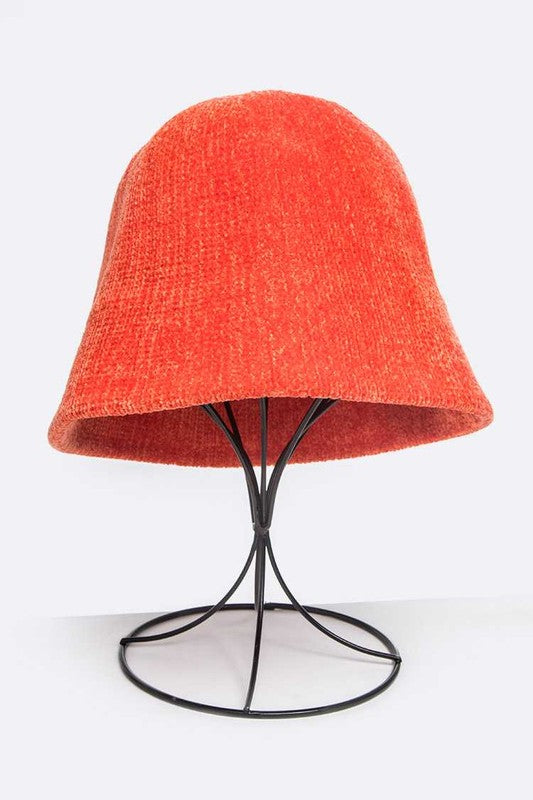 Chenille Lux Bucket Hat