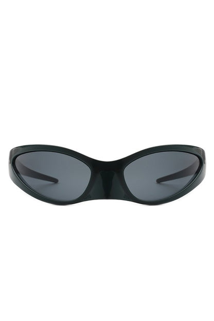 Irregular Oval Sunglasses