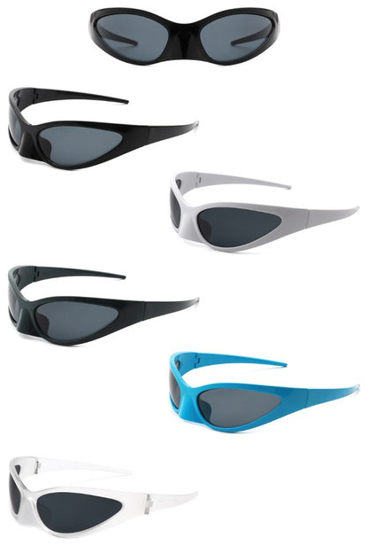 Irregular Oval Sunglasses