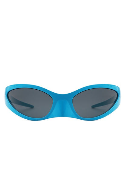 Irregular Oval Sunglasses