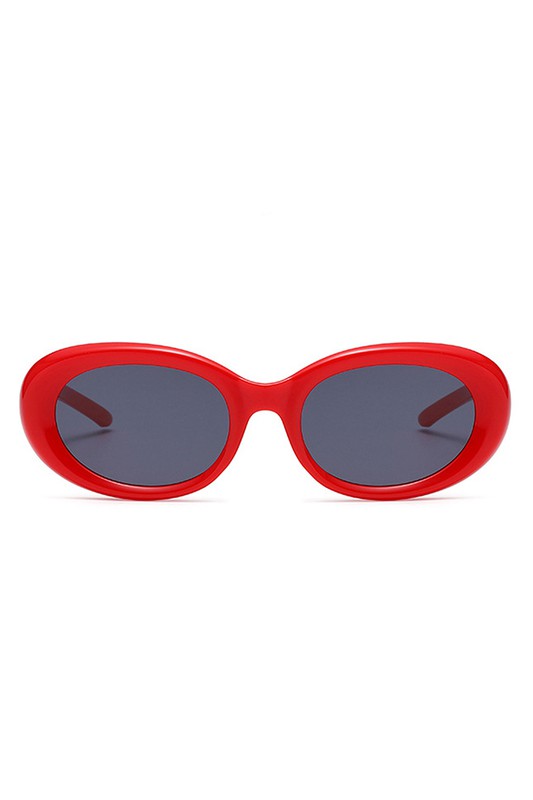 
                  
                    Oval Retro 90s Round Tinted Clout Sunglasses
                  
                