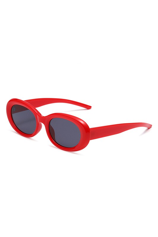 
                  
                    Oval Retro 90s Round Tinted Clout Sunglasses
                  
                