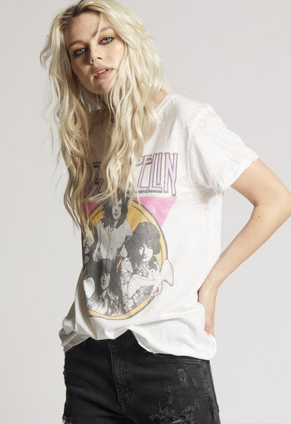 Led Zeppelin Fitted Band Tee
