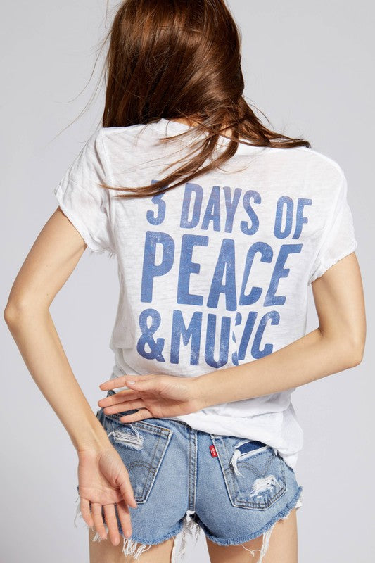 
                  
                    Woodstock 3 Days of Peace & Music Tee
                  
                