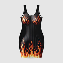  Flaming Bodycon Dress