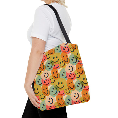 Happy Face Tote Bag