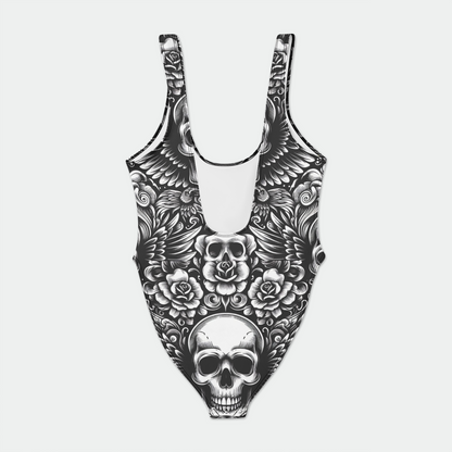 Skull Tattoo Bodysuit