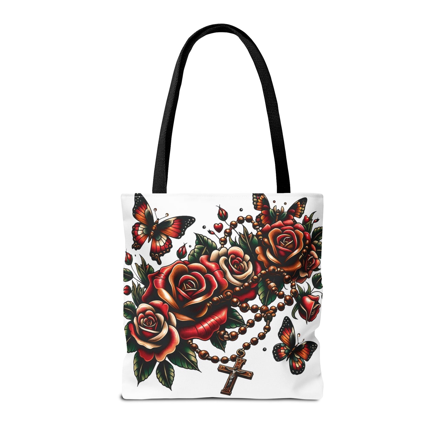 Rosary Garden Tote Bag