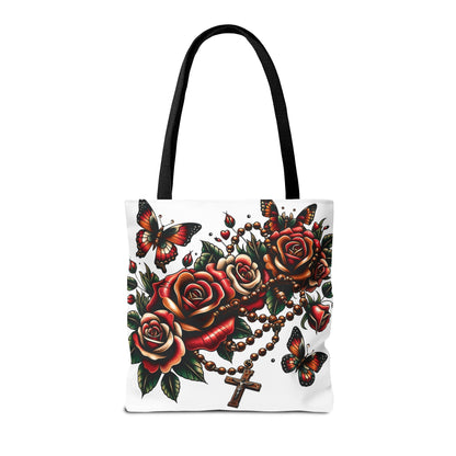 Rosary Garden Tote Bag