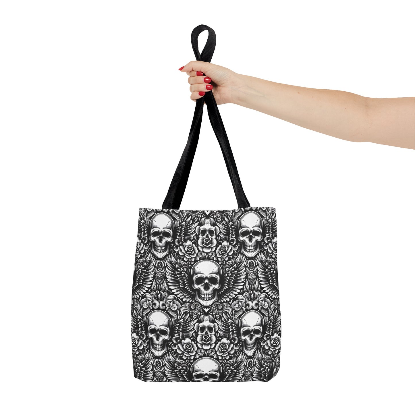 Flying Skulls Tote Bag