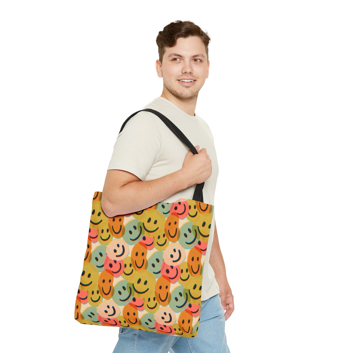 Happy Face Tote Bag