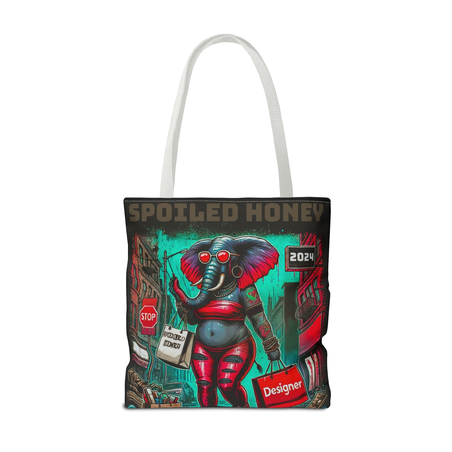 Spoiled Elephant Tote Bag