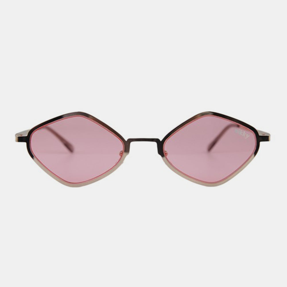 
                  
                    Nicole Lee USA Metal Frame Geometric Sunglasses
                  
                