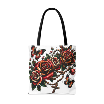 Rosary Garden Tote Bag