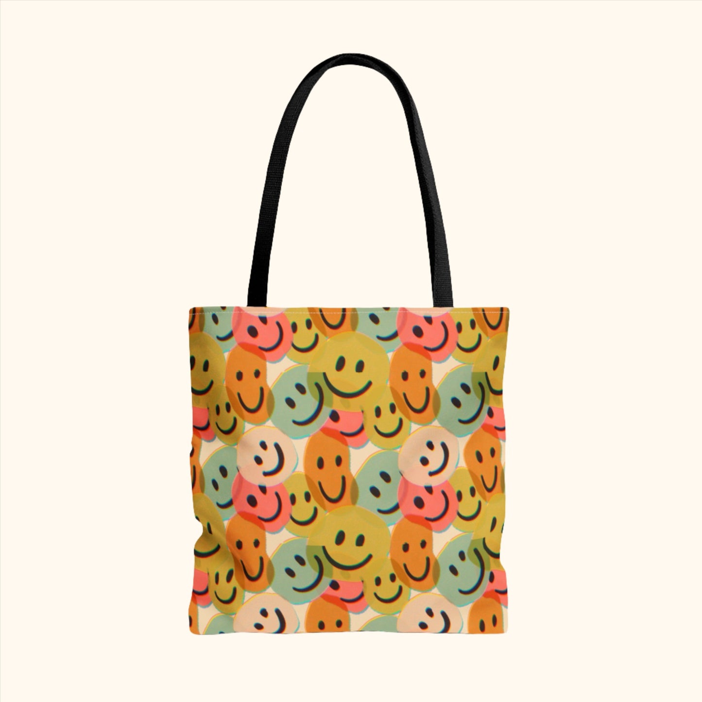 Happy Face Tote Bag