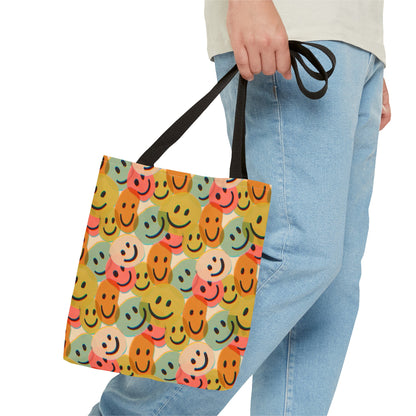 Happy Face Tote Bag