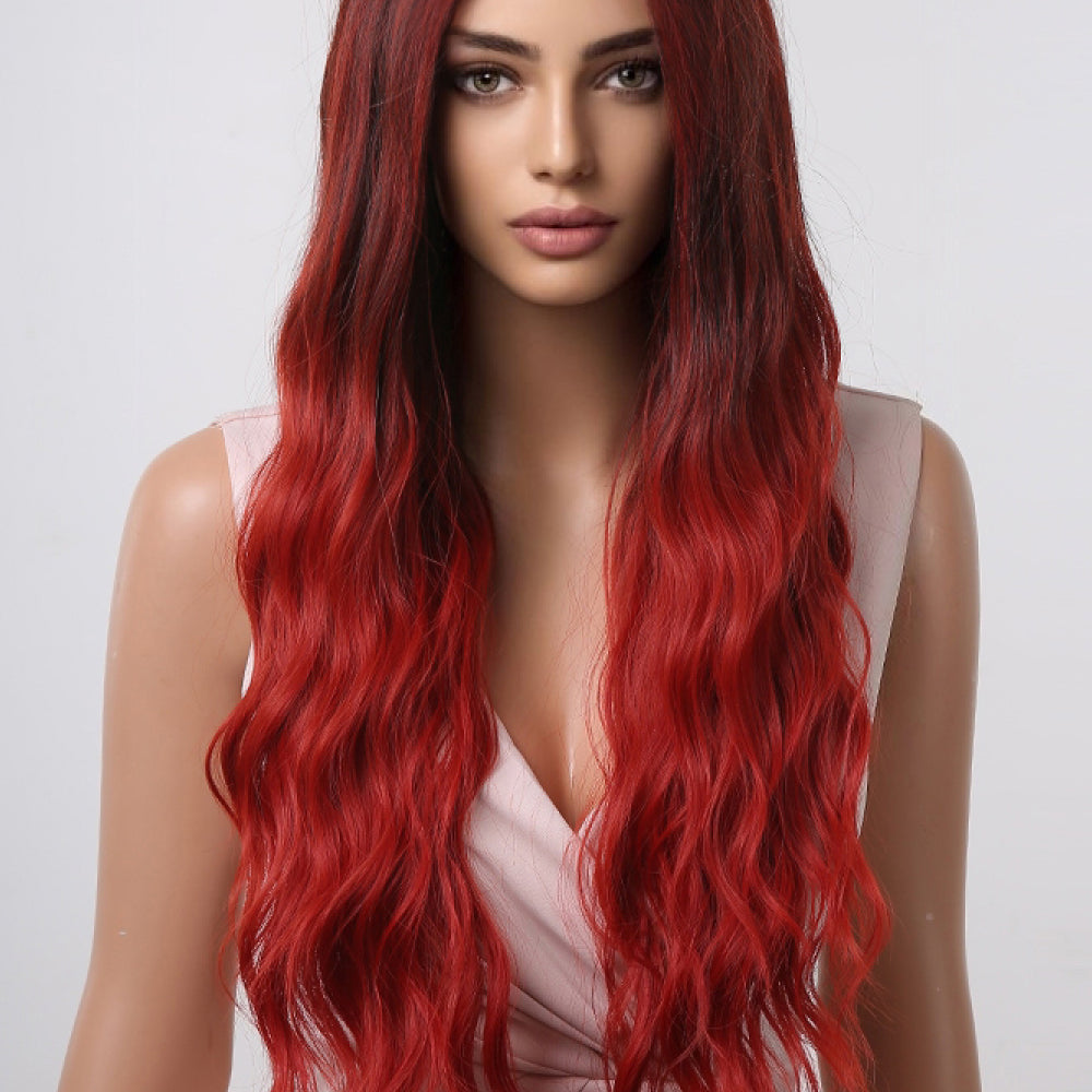 13*1" Full-Machine Wigs Synthetic Long Wave 27"