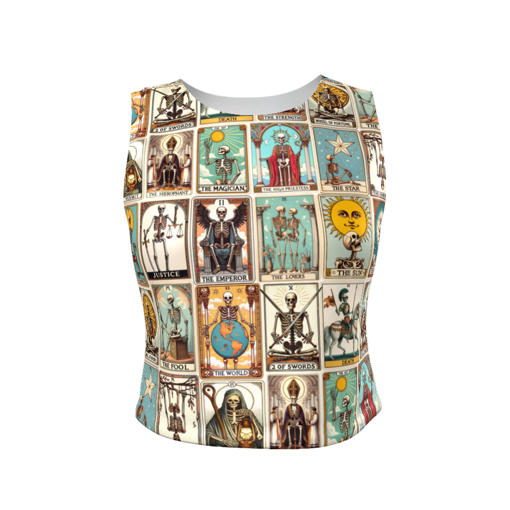 Tarot Fitted Crop Tank Top