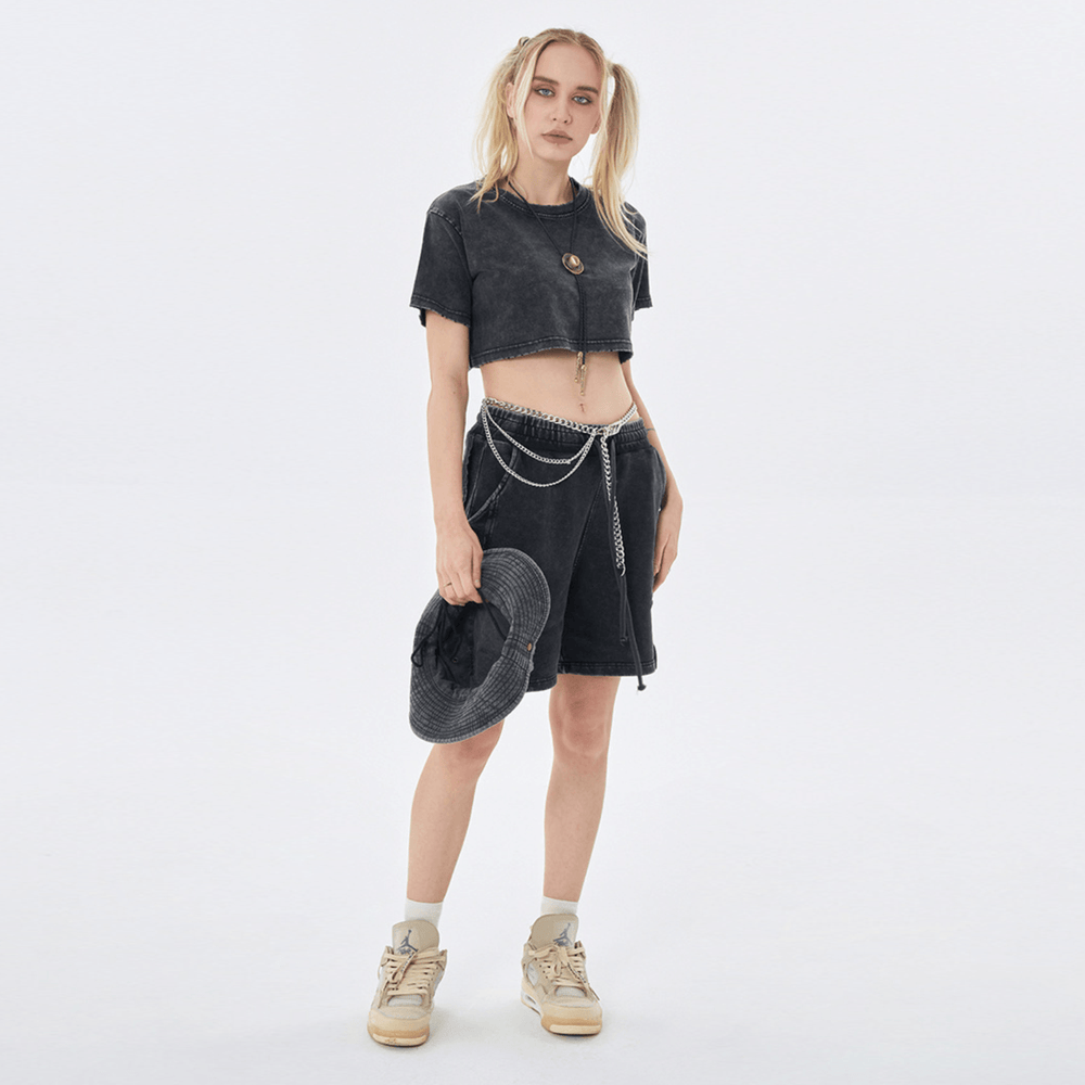 
                  
                    Heavy Metal Baddie Crop Top T-Shirt
                  
                