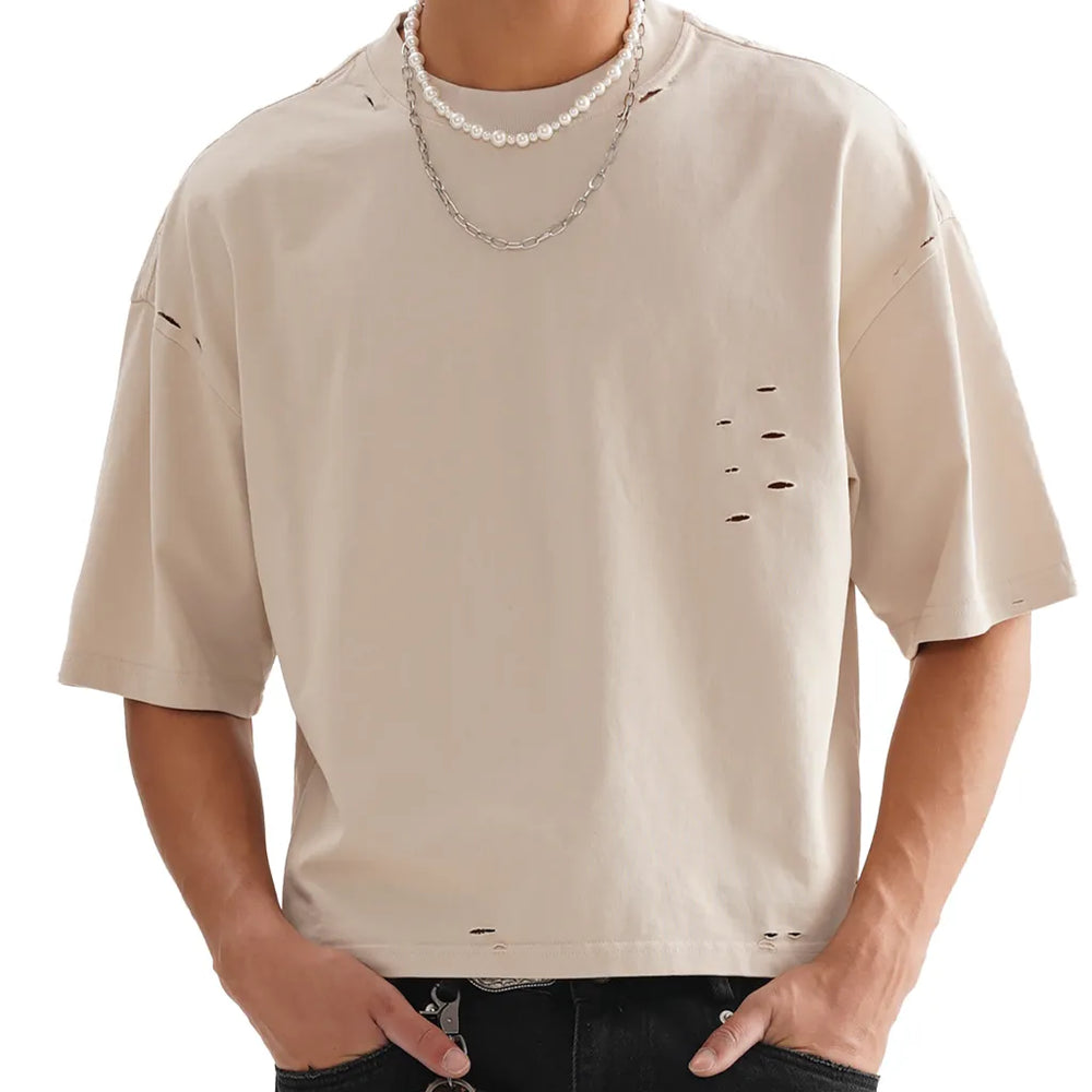 Cute But Deadly Frayed Boxy Tee